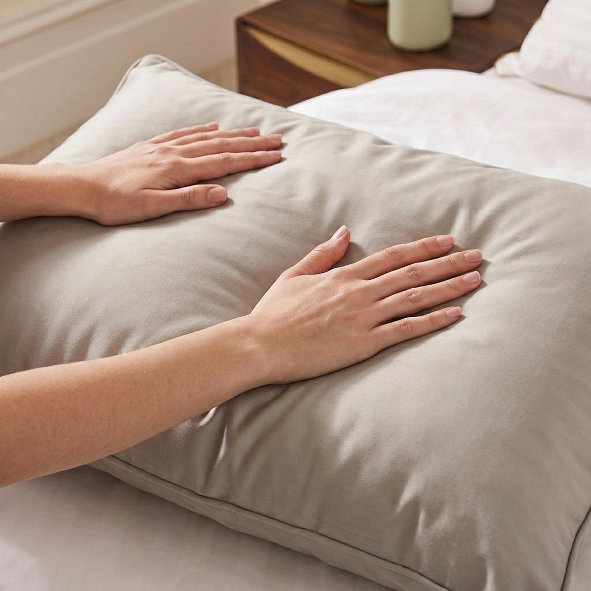 Washable pillow Sand Beige | Zelesta