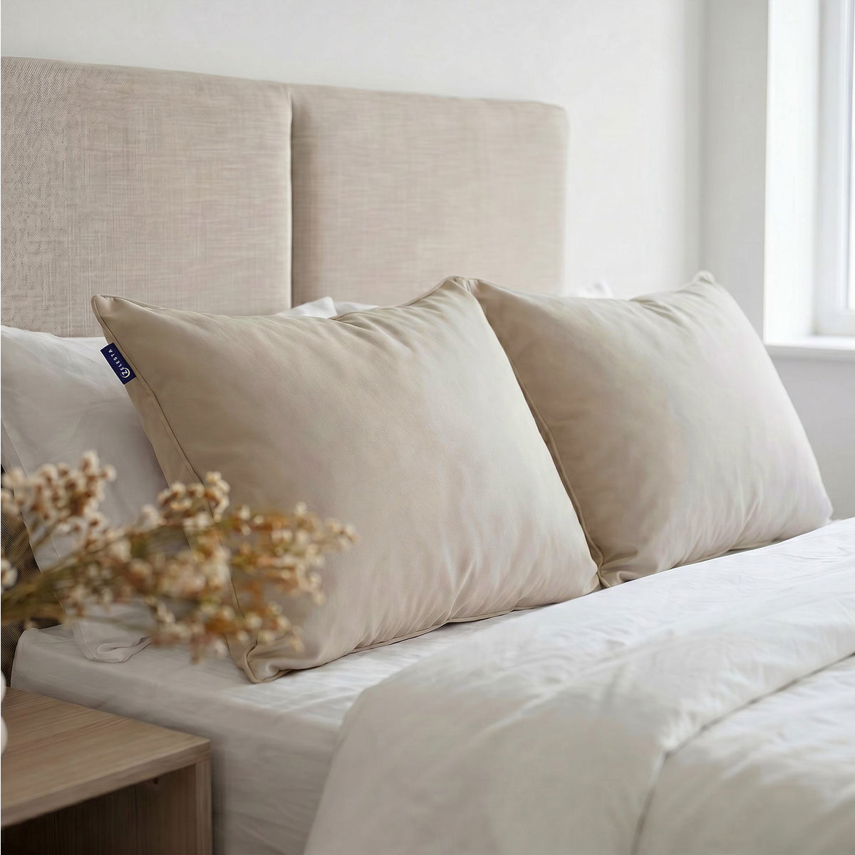 Washable pillow Sand Beige | Zelesta