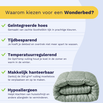 Zelesta Wonderbed - Olive Stitches