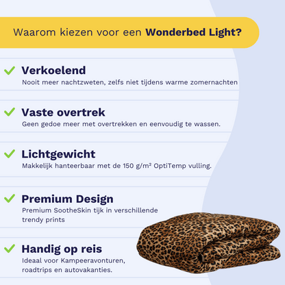 Zelesta Wonderbed Light - Jaguar Skin