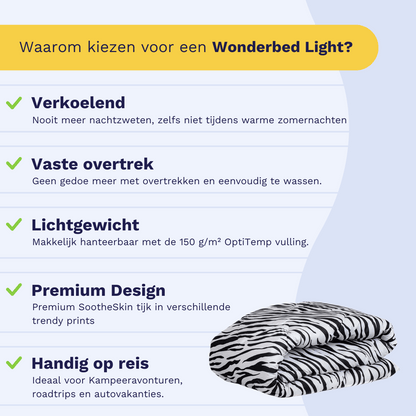 Zelesta Wonderbed Light - Zebra Skin