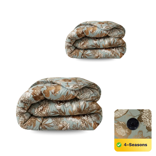 Zelesta Comfort Design 4-Season Duvet - Botanic Chic image
