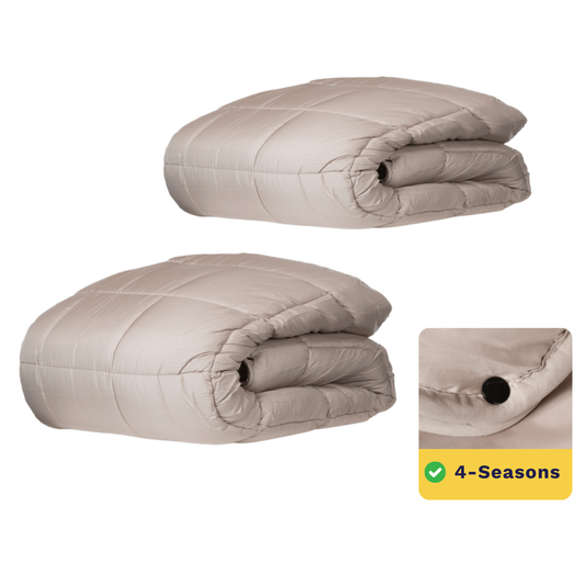 Zelesta Wonderbed 4 Seasons Double - Taupe