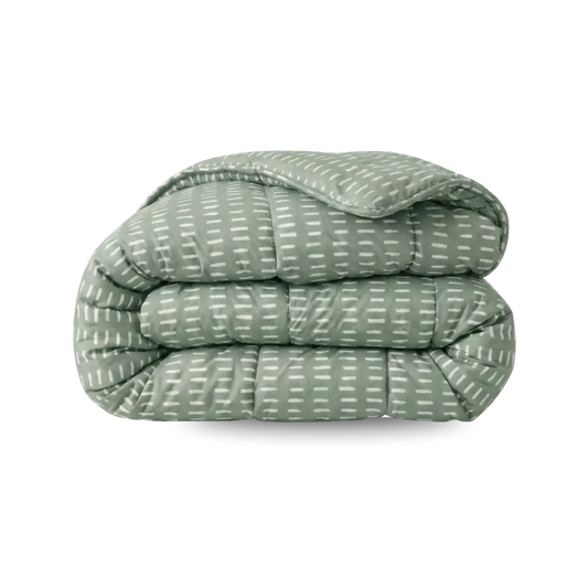 Zelesta Comfort Design Duvet - Olive Stitches
