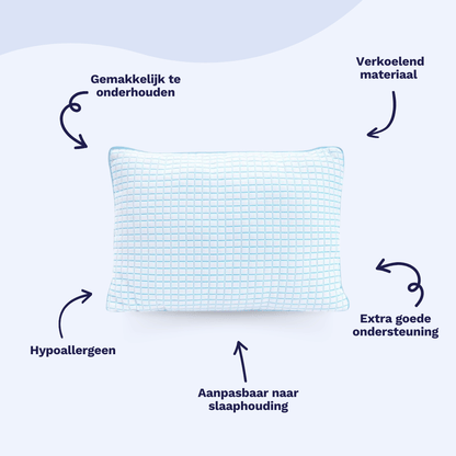 Zelesta WonderPillow Premium Memory Foam Cooling 50x70 cm