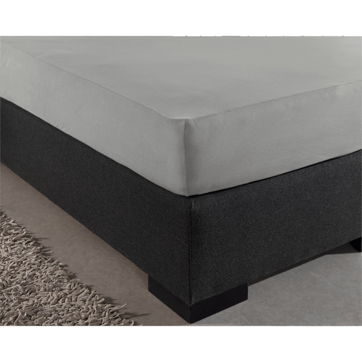 Zelesta Single Jersey Fitted Sheet Grey image