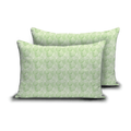 Packshot van Wonderbed Kussensloop Set van 2 - Fresh Leaf 60x70cm