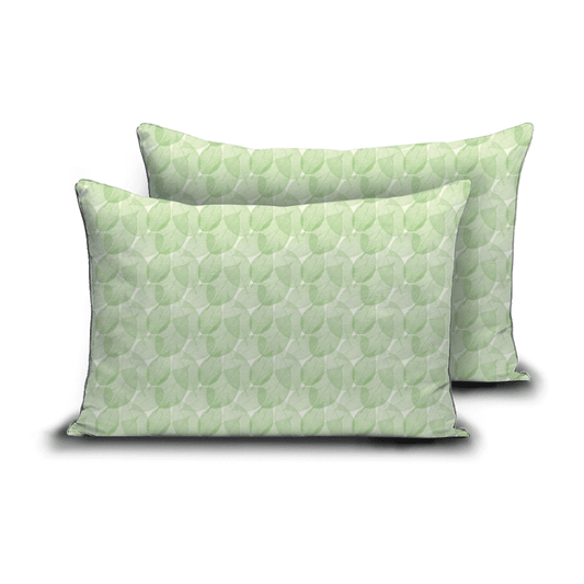 Zelesta Comfort Design Pillowcase Set Of 2 - Fresh Leaf