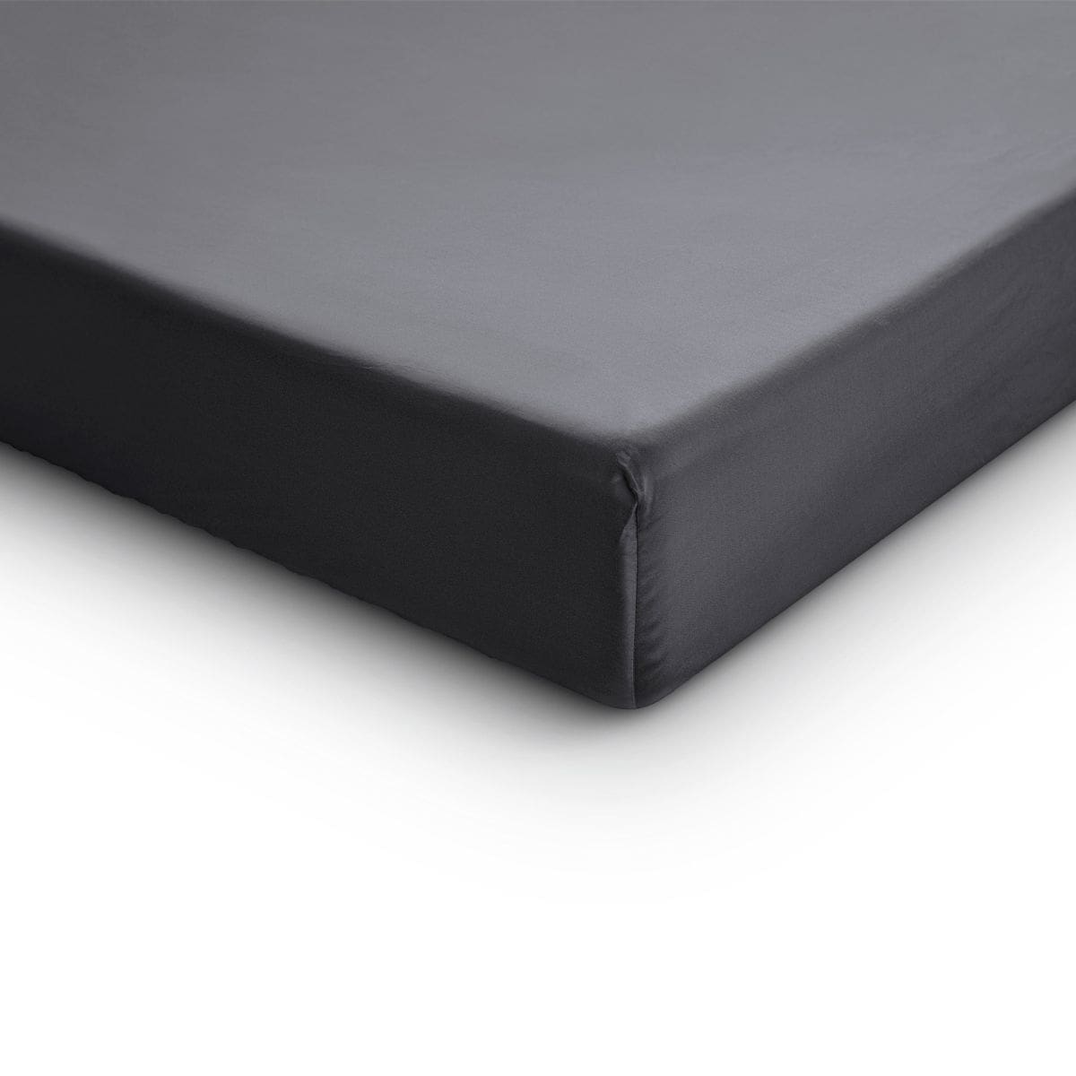 Zelesta Primaviera Satin Deluxe Fitted Sheet Anthracite image