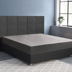 Zelesta Primaviera Satin Deluxe Fitted Sheet Grey image