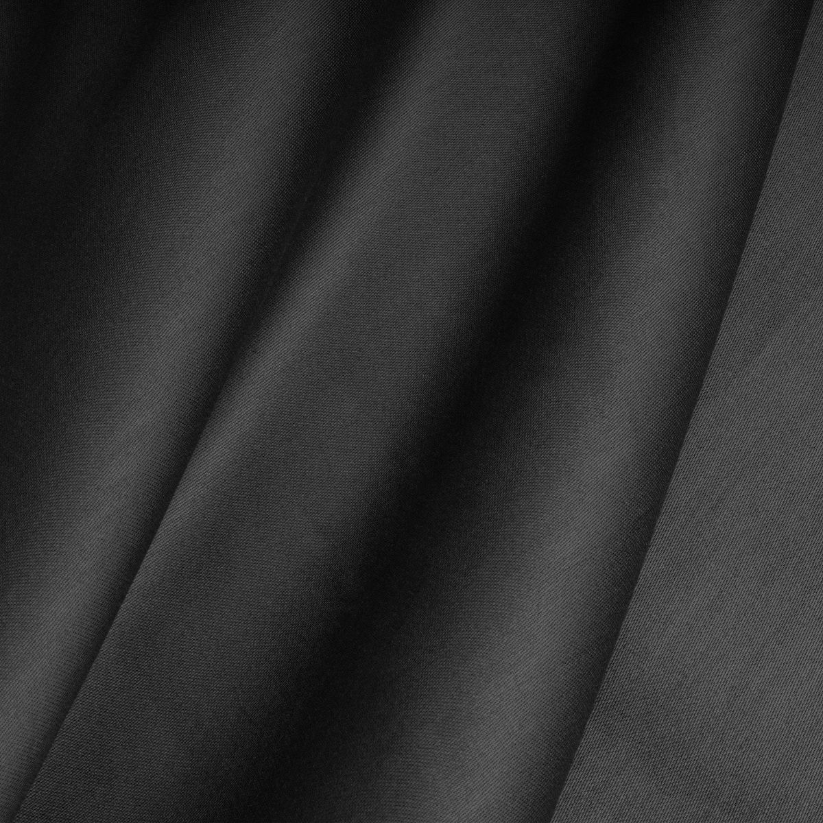 Zelesta Primaviera Satin Deluxe Fitted Sheet Black image