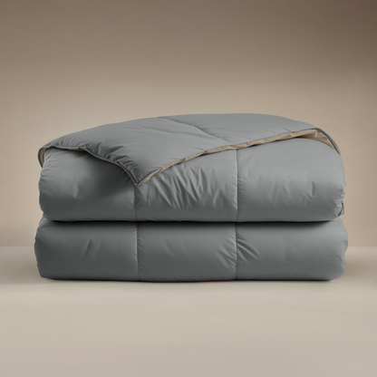 Zelesta Premiumbed Katoen Light - Anthracite & Taupe