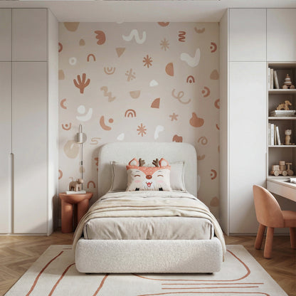 Hoofdkussen Kids Holley Hertje - Bruin/Beige