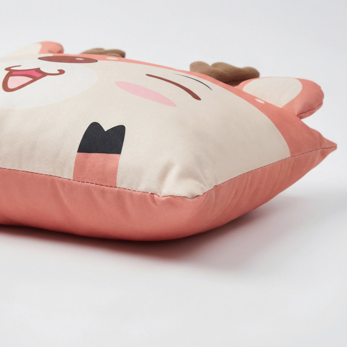Hoofdkussen Kids Holley Hertje - Bruin/Beige