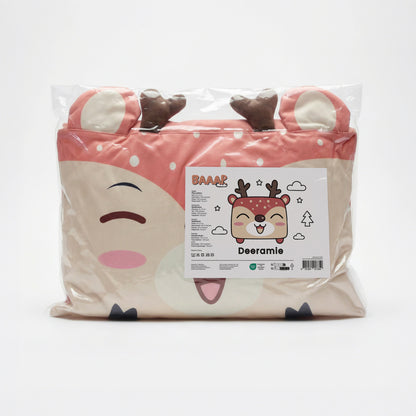 Hoofdkussen Kids Holley Hertje - Bruin/Beige