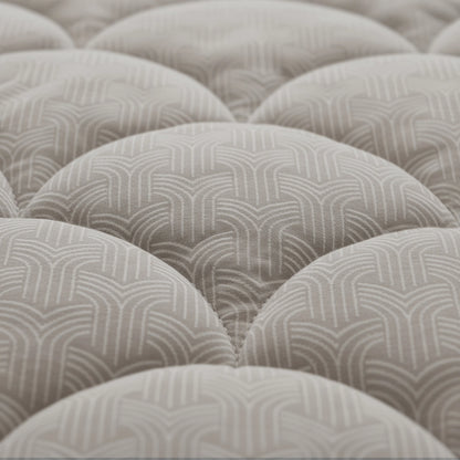 Zelesta Flanel Art - Taupe & Grijs