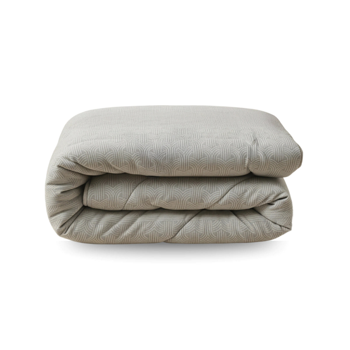 Zelesta Flanel Art - Taupe & Grijs