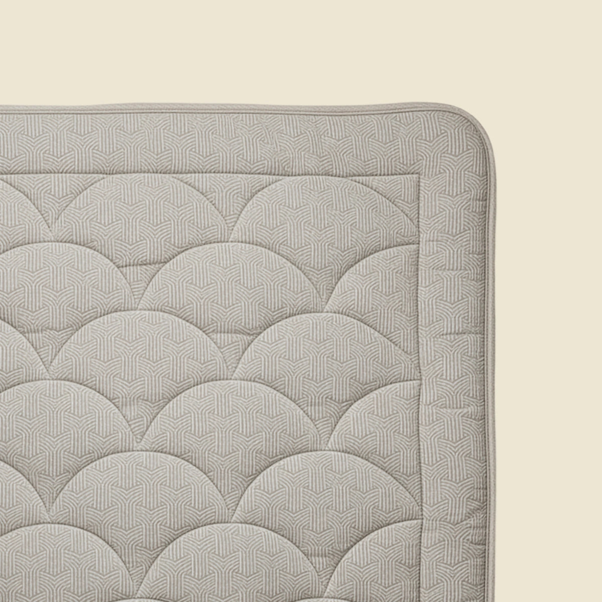 Zelesta Flanel Art - Taupe & Grijs
