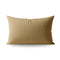 Japandibed Katoen Mousseline Kussensloop Set van 2 - Ochre