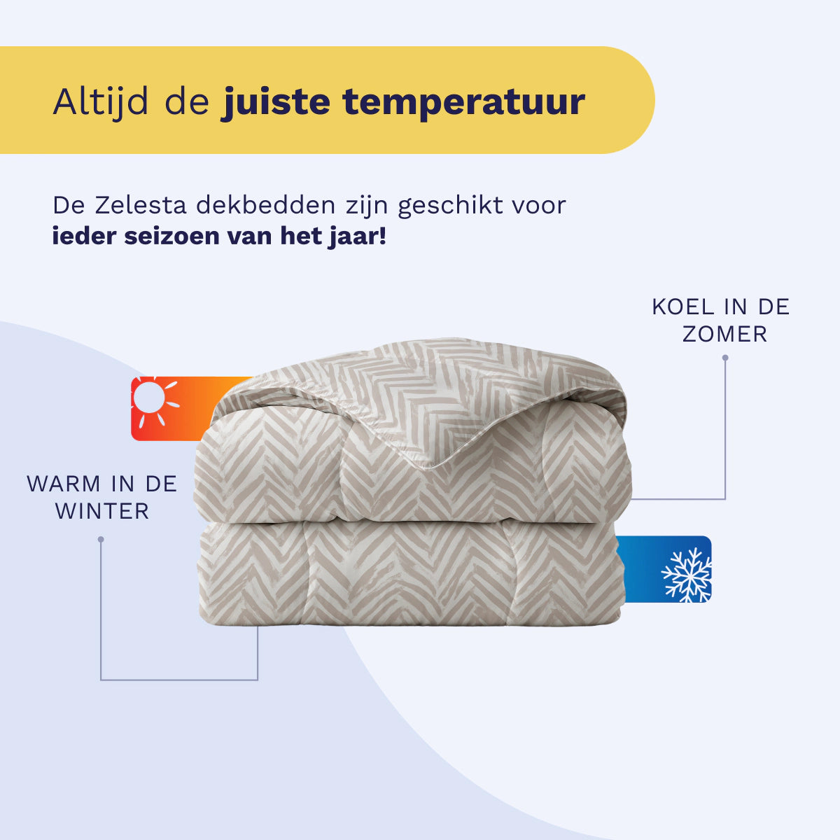 Zelesta Royalbed Katoen - Ethnic Cream-Zelesta.nl