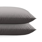 Zelesta Comfort Uni Diamond Pillowcases Set Of 2 - Brown-Grey