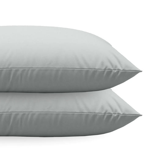 Zelesta Comfort Uni Diamond Pillowcases Set Of 2 - Grey-Blue