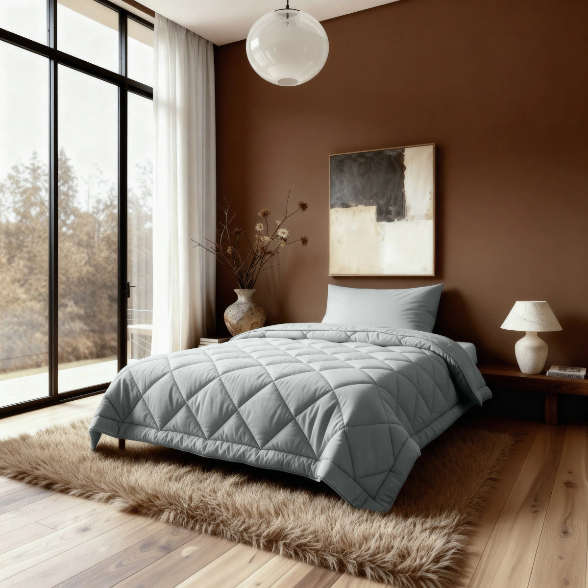 Zelesta Royalbed Diamond - Grey-Blue