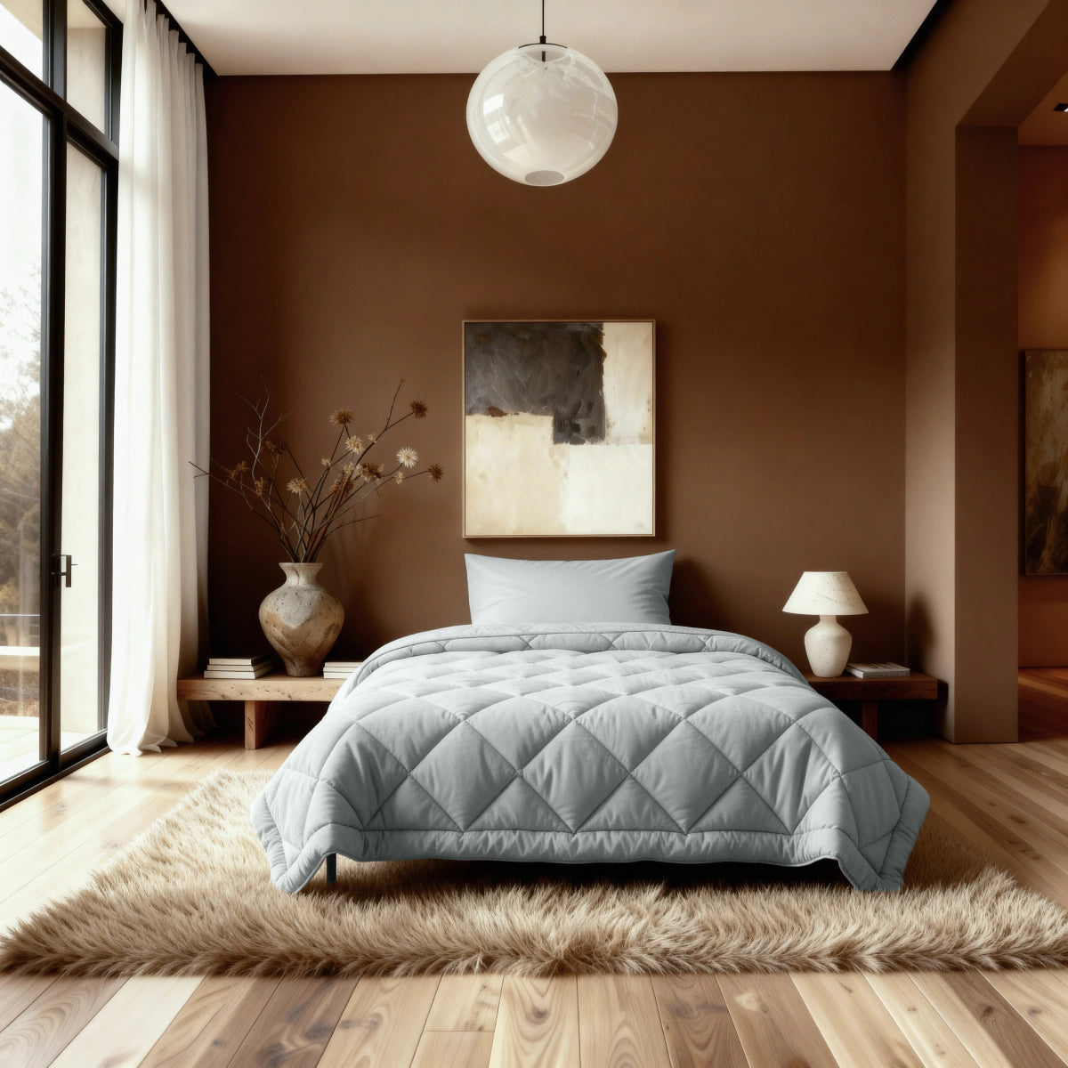 Zelesta Royalbed Diamond - Grey-Blue