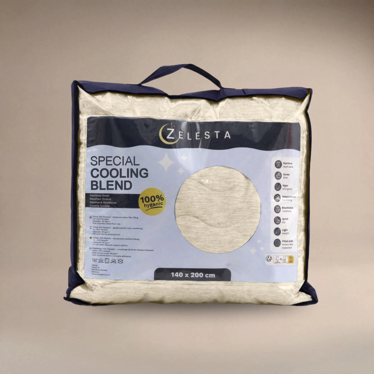Zelesta Special Cooling Blend Zomerdekbed - Ivoorzand