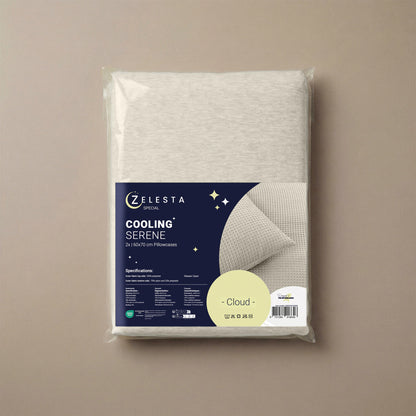 Zelesta Special Cooling Serene Kussensloop set van 2 - Zand