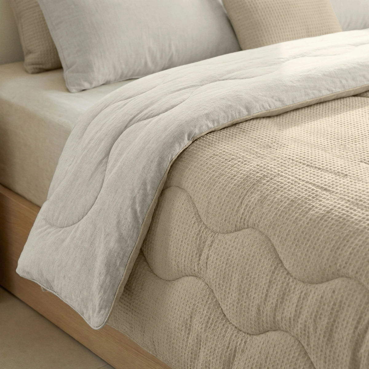 Zelesta Special Cooling Serene Zomerdekbed - Zand - Zelesta.nl