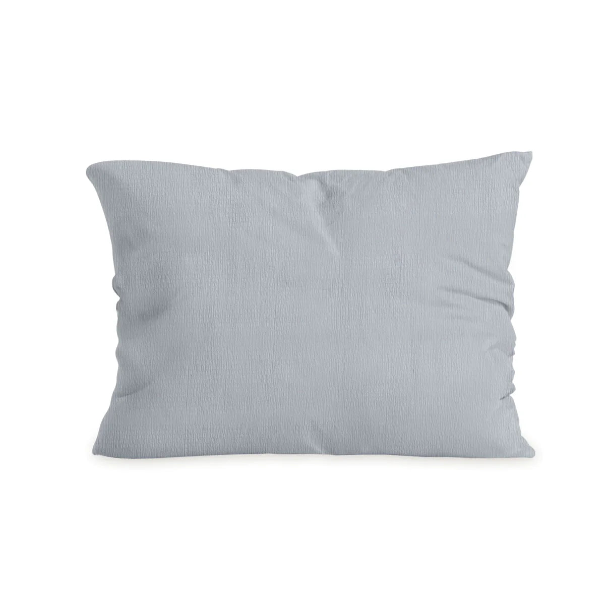 Zelesta Special Seersucker Pillowcase Set Of 2 in Pearlescent Blue on a white background