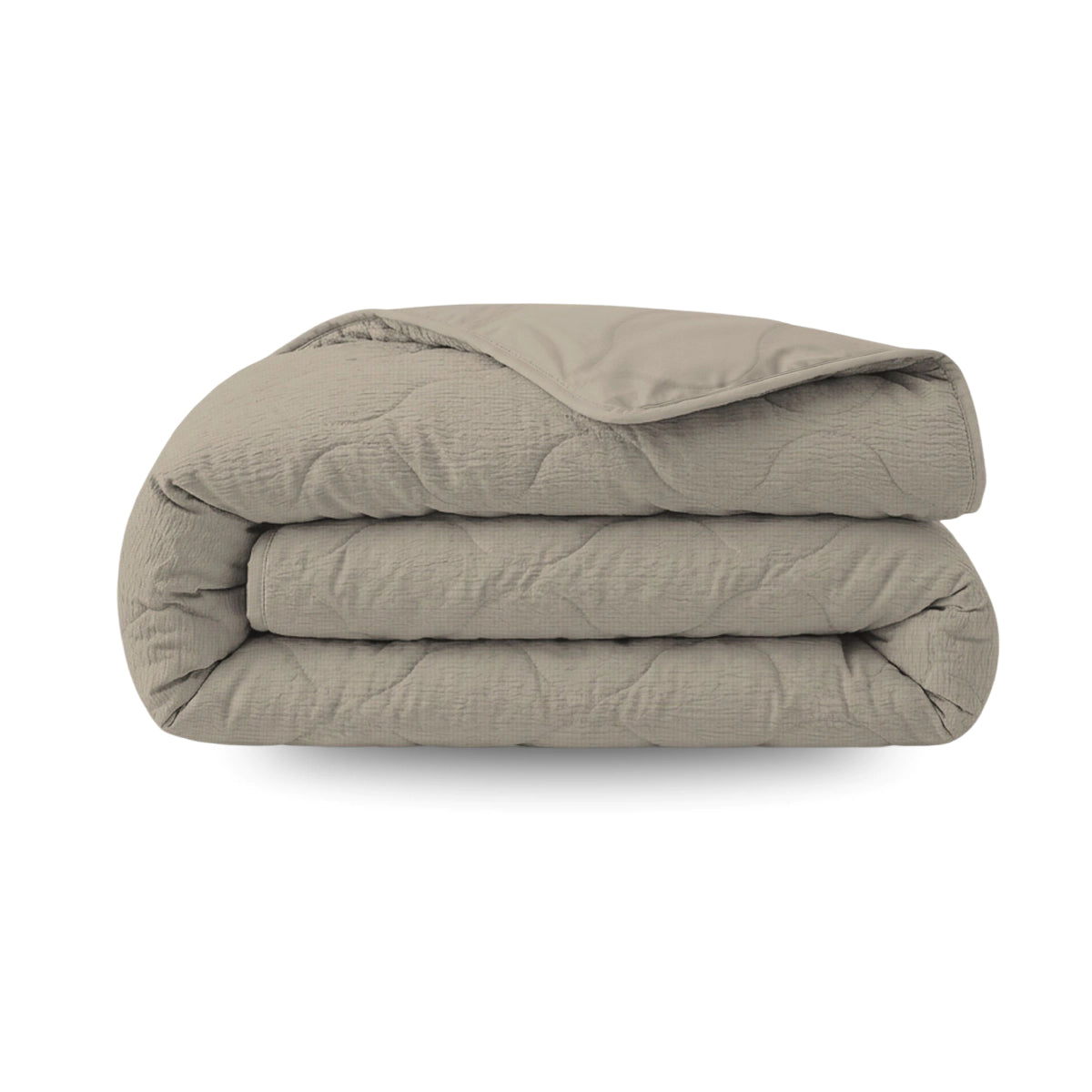 Zelesta Special Seersucker Zomerdekbed - Warmgrijs