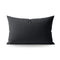 Teddy Katoen Mousseline Kussensloop Set van 2 - Anthracite