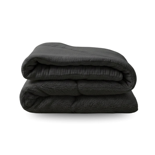 Zelesta Teddy Katoen Mousseline - Anthracite