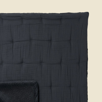 Zelesta Teddy Katoen Mousseline - Anthracite
