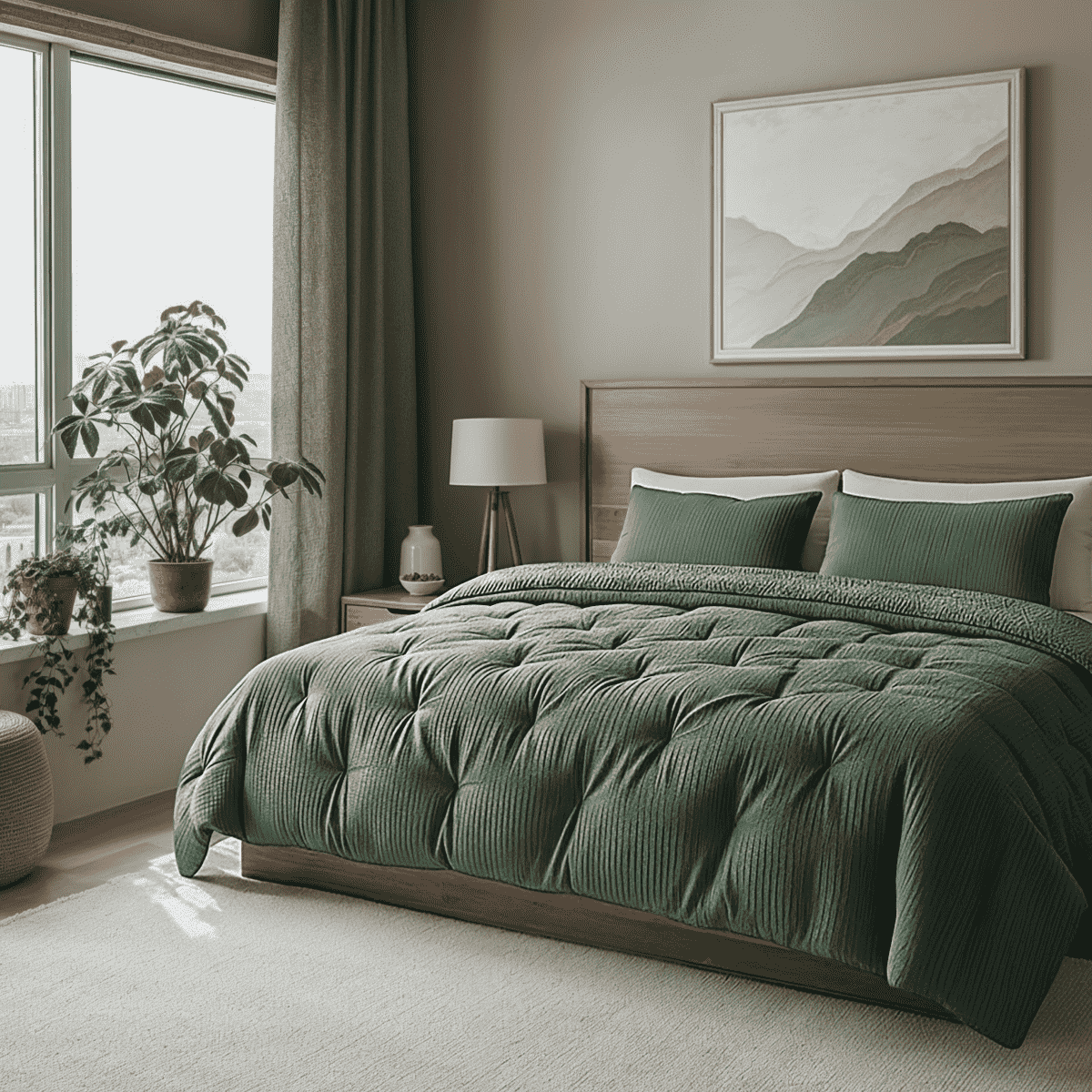 Zelesta Teddy Katoen Mousseline - Green