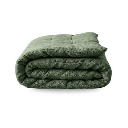 Zelesta Teddy Katoen Mousseline - Green