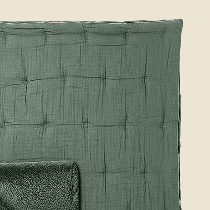 Zelesta Teddy Katoen Mousseline - Green