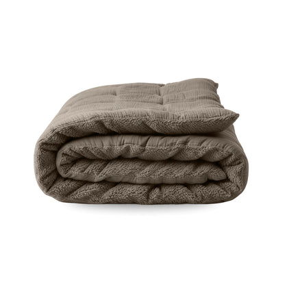 Zelesta Teddy Katoen Mousseline - Taupe