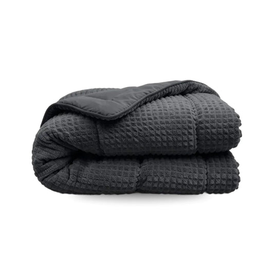 Zelesta Special Teddy Check Dekbed - Antraciet