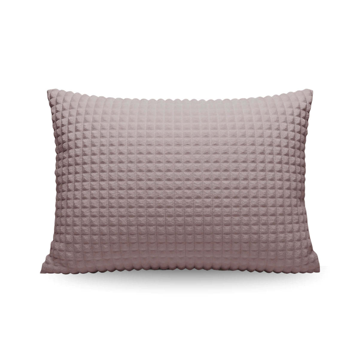 Zelesta Teddy Check Kussensloop Set van 2 - Old Pink