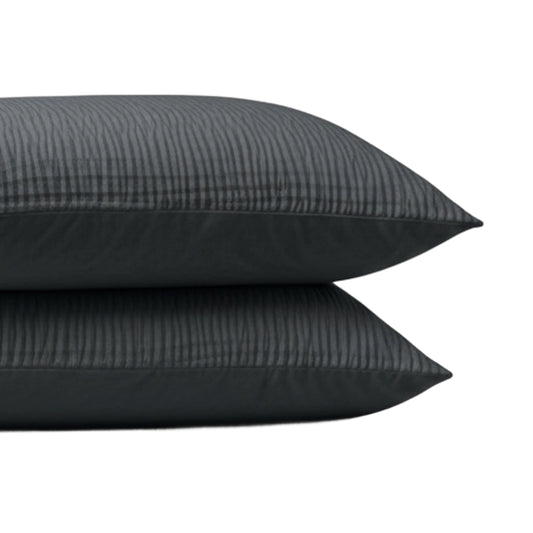 Zelesta Velvetbed Chique Kussensloop Set van 2 - Anthracite