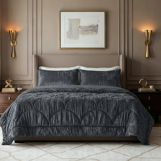 Zelesta Velvetbed Chique - Anthracite