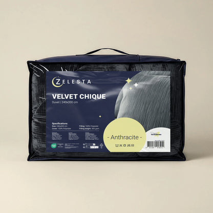 Zelesta Velvetbed Chique - Anthracite