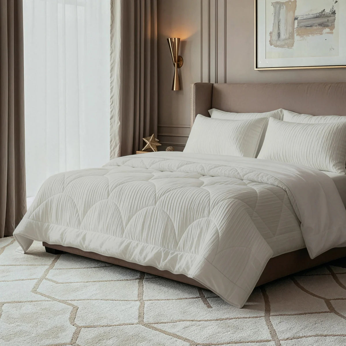 Zelesta Special Velvet Chic Duvet - Beige