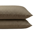 Zelesta Velvetbed Chique Kussensloop Set van 2 - Taupe