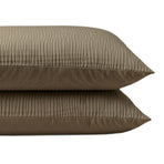 Zelesta Special Velvet Chic Pillowcase Set Of 2 - Taupe