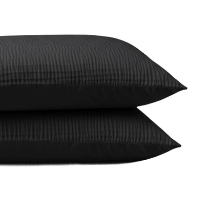 Zelesta Velvetbed Chique Kussensloop Set van 2 - Black