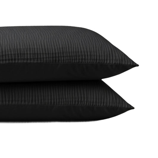 Zelesta Velvetbed Chique Kussensloop Set van 2 - Black